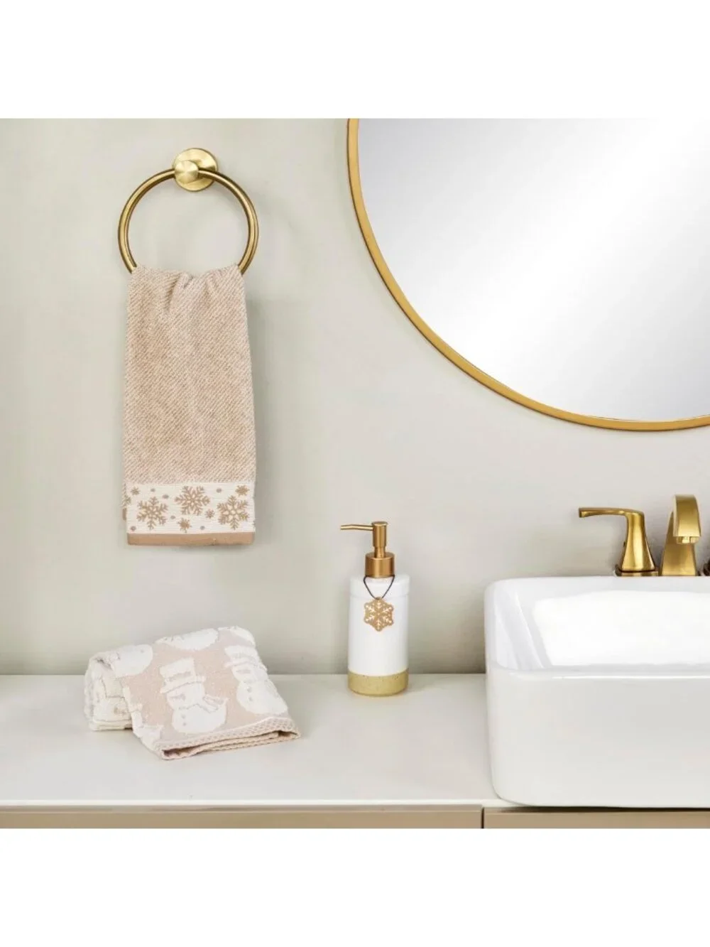 Chic Soap & Lotion Dispenser Set with 4 Stainless Steel Charms - Refillable for